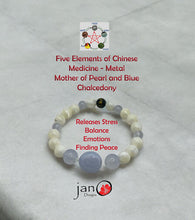 Load image into Gallery viewer, The Five Elements of Chinese Medicine - A Collection of Bracelets Representing Metal, Water, Wood, Fire, Earth