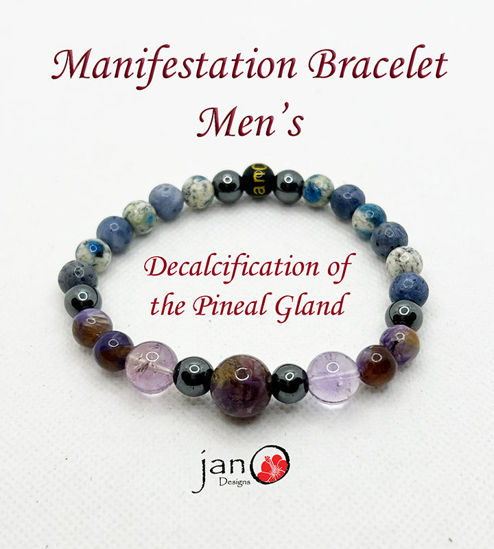 Manifestation and Decalcification of the Pineal Gland Bracelet - Healing Gemstones